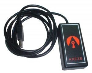 Axeze Keyless logon with RS232 Interface needs powered RS232 port