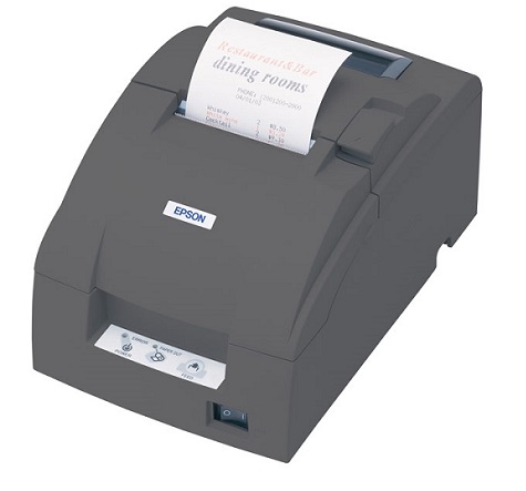 EPSON TM-U220B Dot Matrix Receipt Printer SERIAL Autocutter-31018