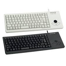 Cherry G84-5400 XS Keyboard with Trackball Black