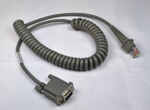 Dlc Cab-408 Rs232 Coiled Cable 9 Pin Female Connector