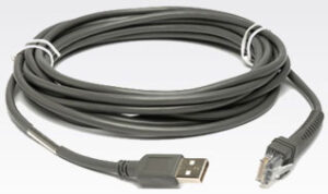 Zebra Usb Cable 15Ft Straight With Series A Connectior