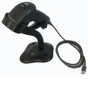Denso AT21 1D Scanner Black Including USB Cable & Stand