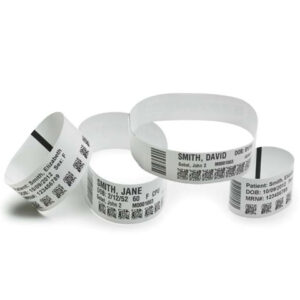 Zebra Pediatric Z-Band Direct 1X7 Inch White 300 Wristbands Cartridge