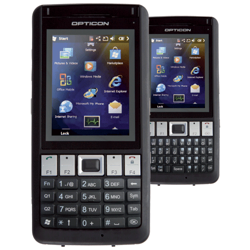 Opticon OPH21N-1D Portable Terminal, Numeric Keyboard, 1D Laser Scanner