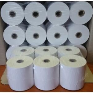 Premium Economy 80 mm x 80 mm Thermal Paper Rolls (Box Of 24 Rolls)