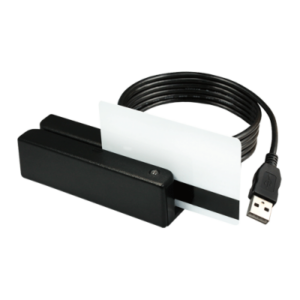 UIC Magnetic stripe card reader 3 track Black USB HID
