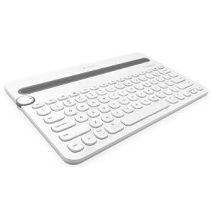 Logitech K480 Bluetooth Multi-Device Keyboard - White-0