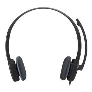 Logitech H151 Single-pin Stereo Headset - Black