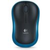 Logitech Wireless Mouse M185 Blue-0
