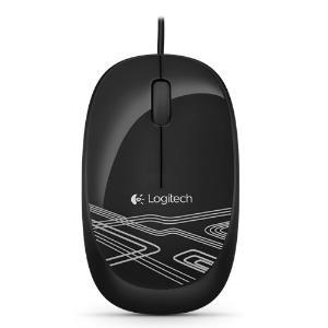 Logitech M105 Corded Mouse - Black-0