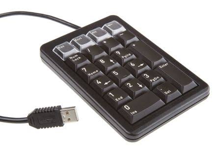 Cherry Num Keypad 21 Keys Black USB-26032