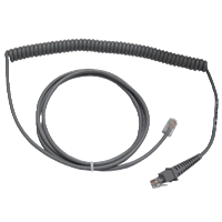 Datalogic RS232 Coiled Cable