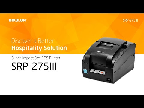 Bixolon SRP275IIIC 3 inch Impact Dot POS Printer USB/RS232/Ethernet-31006