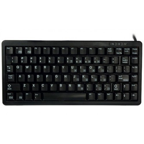 Compact 86 Keys LASERED Black Combo-26001