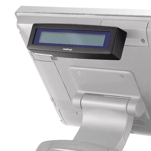 Posiflex Rear Mounted 2x20 LCD Cust Display USB for XT Series