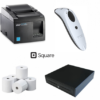 Square POS Bundle of Receipt Printer, Barcode Scanner, Cash Drawer & Paper Rolls-0