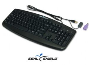 Seal Shield Keyboard 105K Ip66 Ps2 Blk