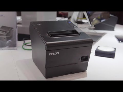 Epson TM-T88VI Ethernet/Serial/USB PSU Receipt Printer-30976