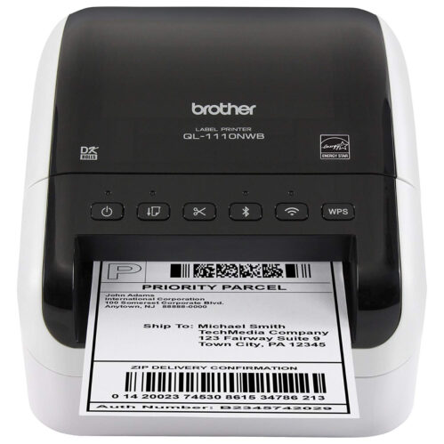 Brother QL-1110NWB Professional Label Printer DT 300DPI 102MM ETH/WIFI-26048