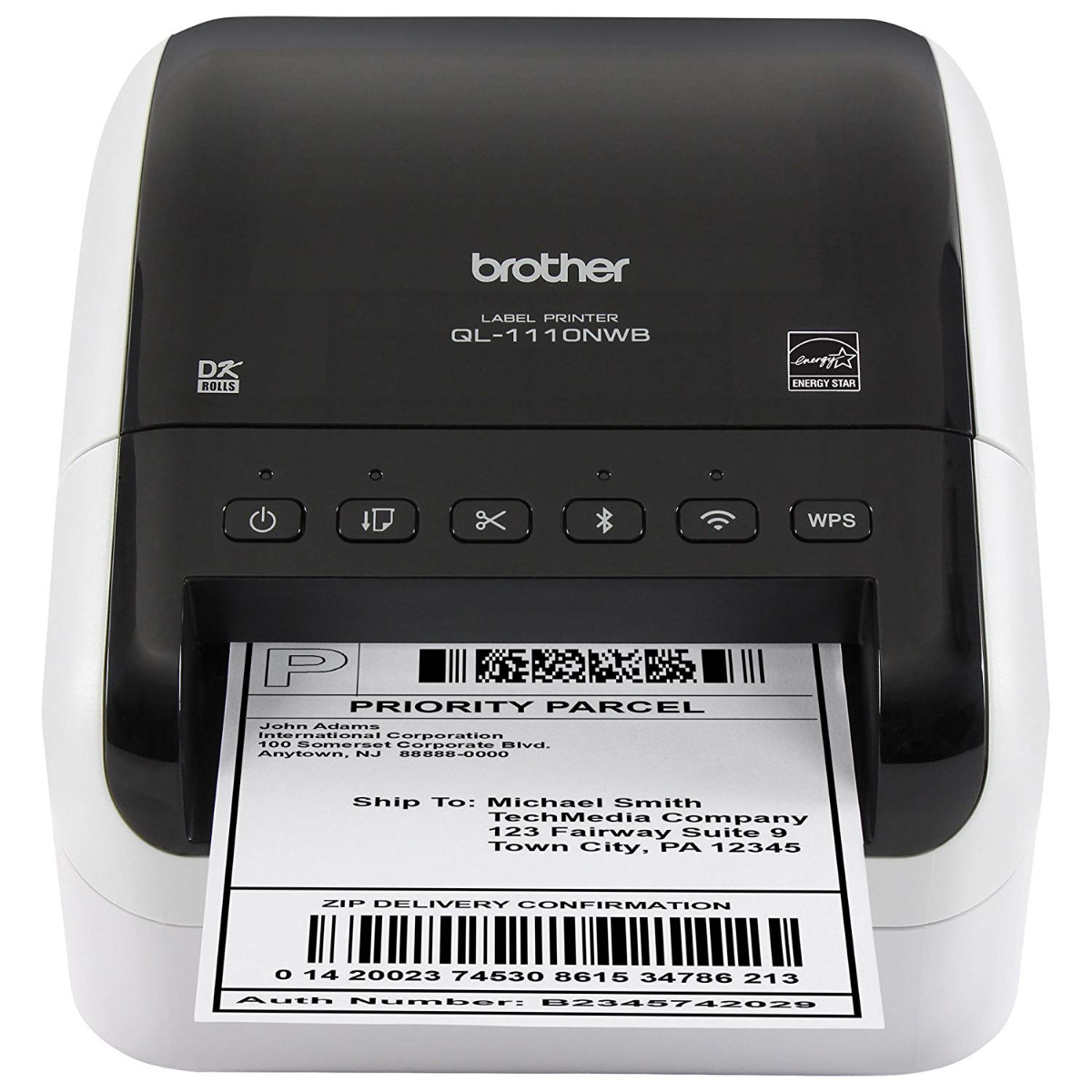 Brother QL-1110NWB Professional Label Printer DT 300DPI 102MM ETH/WIFI -  OnlyPOS