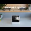 Brother QL-1110NWB Professional Label Printer DT 300DPI 102MM ETH/WIFI-26047