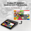 Probus PT-66800A 10.1" True All In One POS System / Android (Inbuilt Software)-30929