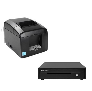 Clever Shop Bundle of Star TSP654II (Ethernet) Printer & Cash Drawer-0