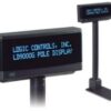 Posiflex Pole Display PD 300 2x20 LCD with Stand & PS USB Black-25584