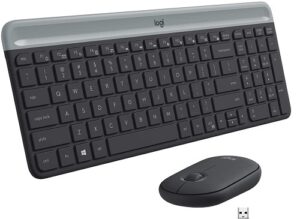 Logitech MK470 Slim Wireless Keyboard and Mouse Combo-0