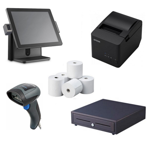 Bundle for Retail - Probus AIO PT-2250 POS Terminal, CDU, Scanner ...