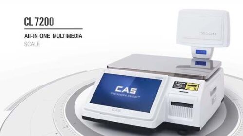 CAS CL-7200 Barcode Touch Screen & Multimedia POS Scale-26554