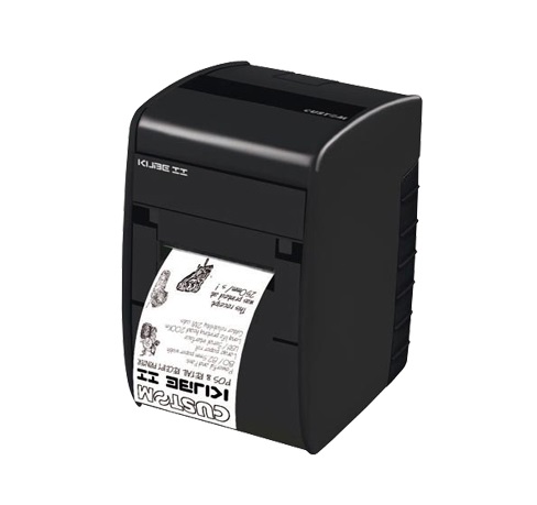 Custom KUBE II Receipt Printer Serial/USB PSU Black-31288