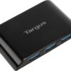 Targus ACH119AU USB 3.0 4 Port Hub Up T 5 Gbps Transfer Speed -0