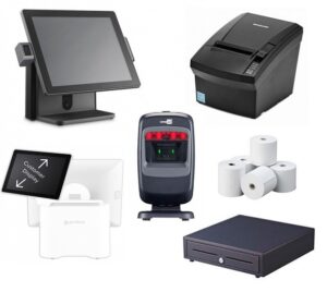 Bundle for Retail - Probus AIO PT-2250 POS Terminal, CDU, Scanner, Printer, Cash Drawer & Paper Rolls-0