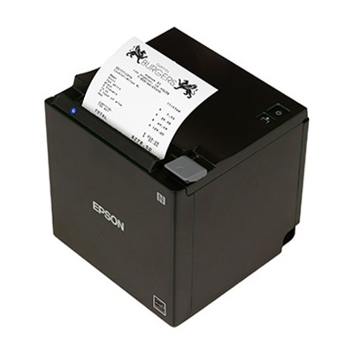 Epson TM-M30II USB/Ethernet/Bluetooth PSU Compact Receipt Printer Black-0