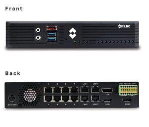 Flir Network Video Recorder Meridian 8.0 2TB 8-Port/POE 8-Channel-0