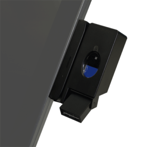 POSIFLEX Slim 3 Track MSR/Finger Print/2D Scanner Attachment for 15"RT Black-0