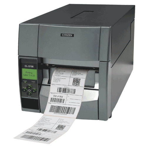 Citizen CL-S700 Industrial Thermal Transfer Label Printer-0