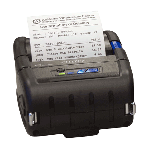 CITIZEN CMP-30II Bluetooth Thermal Mobile Printer (no MSR) iOS Android-0