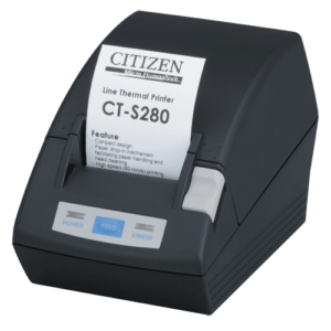 Citizen CT-S280P 2" Direct Thermal Printer Parallel interface Black-0