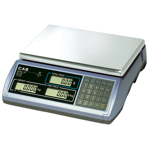 Cas ER Plus Weighing Scale with LCD Pole Display 6 Kg-0