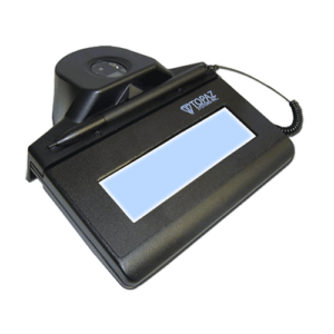 TOPAZ IDGem® LCD 1x5 pad with Fingerprint Reader UHID RS-0