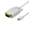 Goodson 2 Metre Mini DisplayPort Male to VGA Male Cable-0