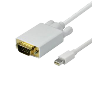 Goodson 2 Metre Mini DisplayPort Male to VGA Male Cable-0