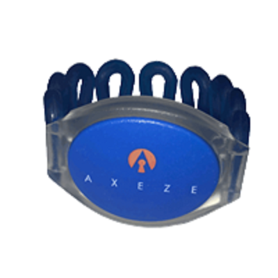 Axeze Curly Wristband Tag Blue 134.2 KHz-0
