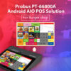 Bundle - Probus PT-66800A Android AIO POS System, Scanner & Drawer (Software Included)-30918