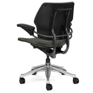Humanscale Chair Freedom Task Adjustable Arms Graphite Oxygen Black-0