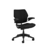 Humanscale Chair Freedom Task Adjustable Arms Graphite Oxygen Black-31230