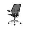 Humanscale Chair Liberty Adjustable Arms Mesh Oxygen Aluminum Black-0