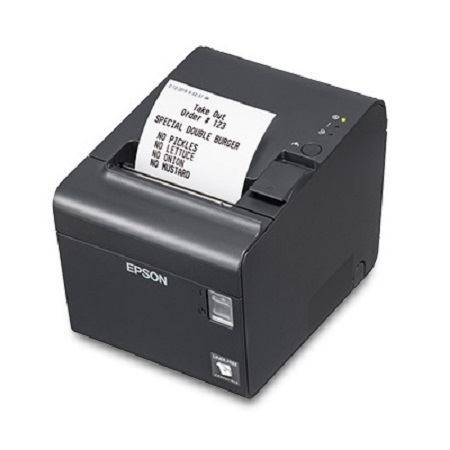 Epson TM-L90II Linerless Label Printer Ethernet/USB PSU Black-0